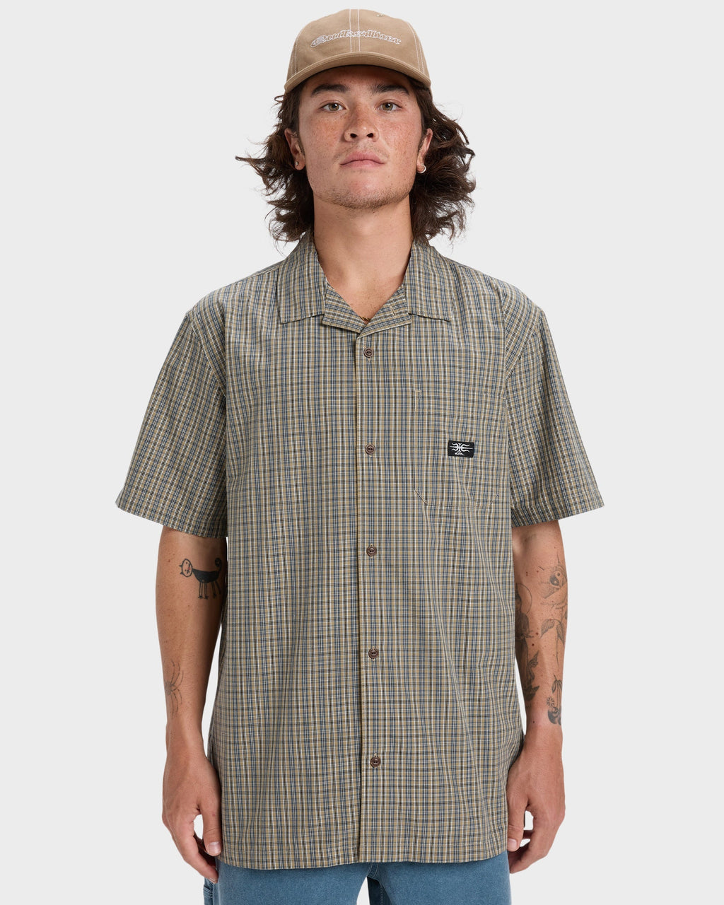 Mens Liquid Metal Short Sleeve Shirt