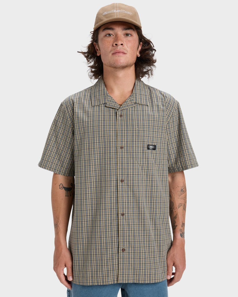 Mens Liquid Metal Short Sleeve Shirt