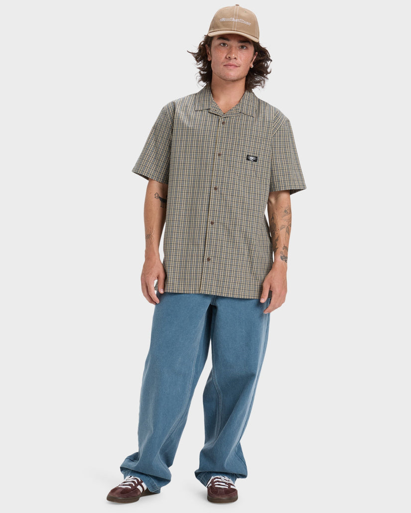 Mens Liquid Metal Short Sleeve Shirt