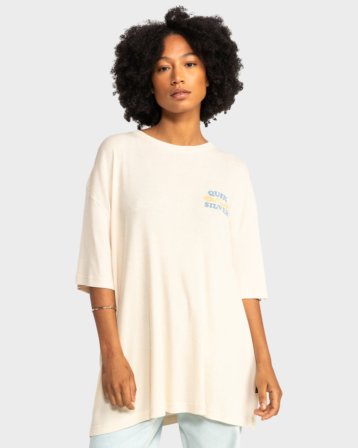 Mens Uni Boyfriend Rib T-Shirt