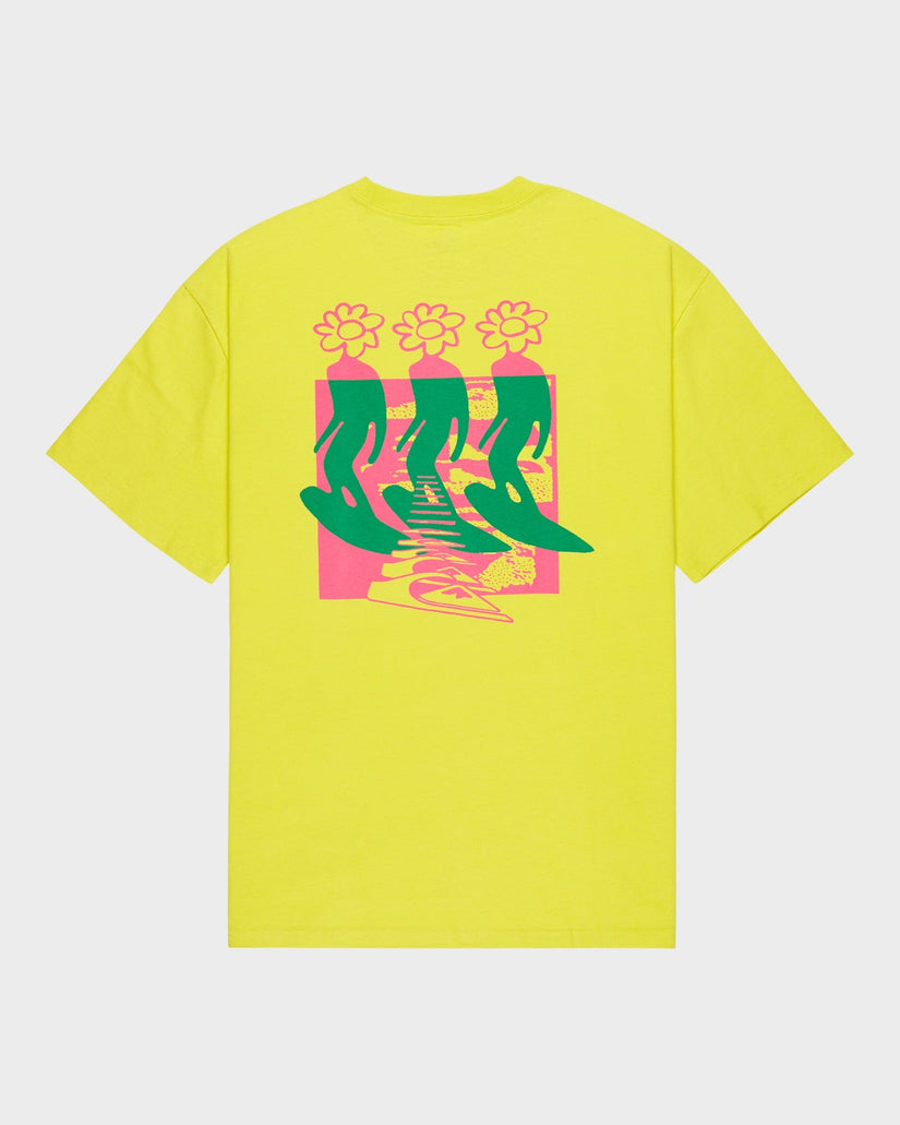 Mens Sunflowers Surfing T-Shirt