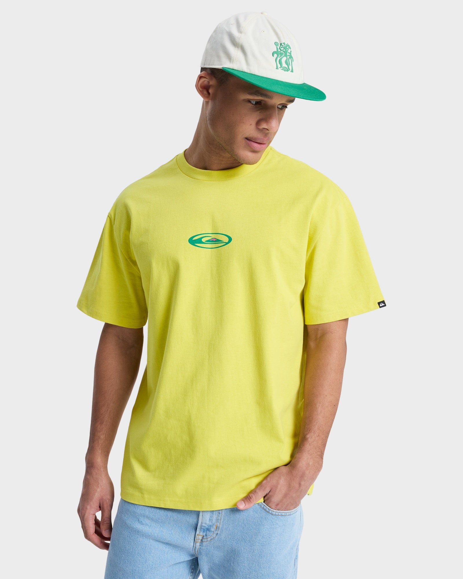 Buy Mens Sunflowers Surfing T-Shirt by Quiksilver | Amazon Surf NZ