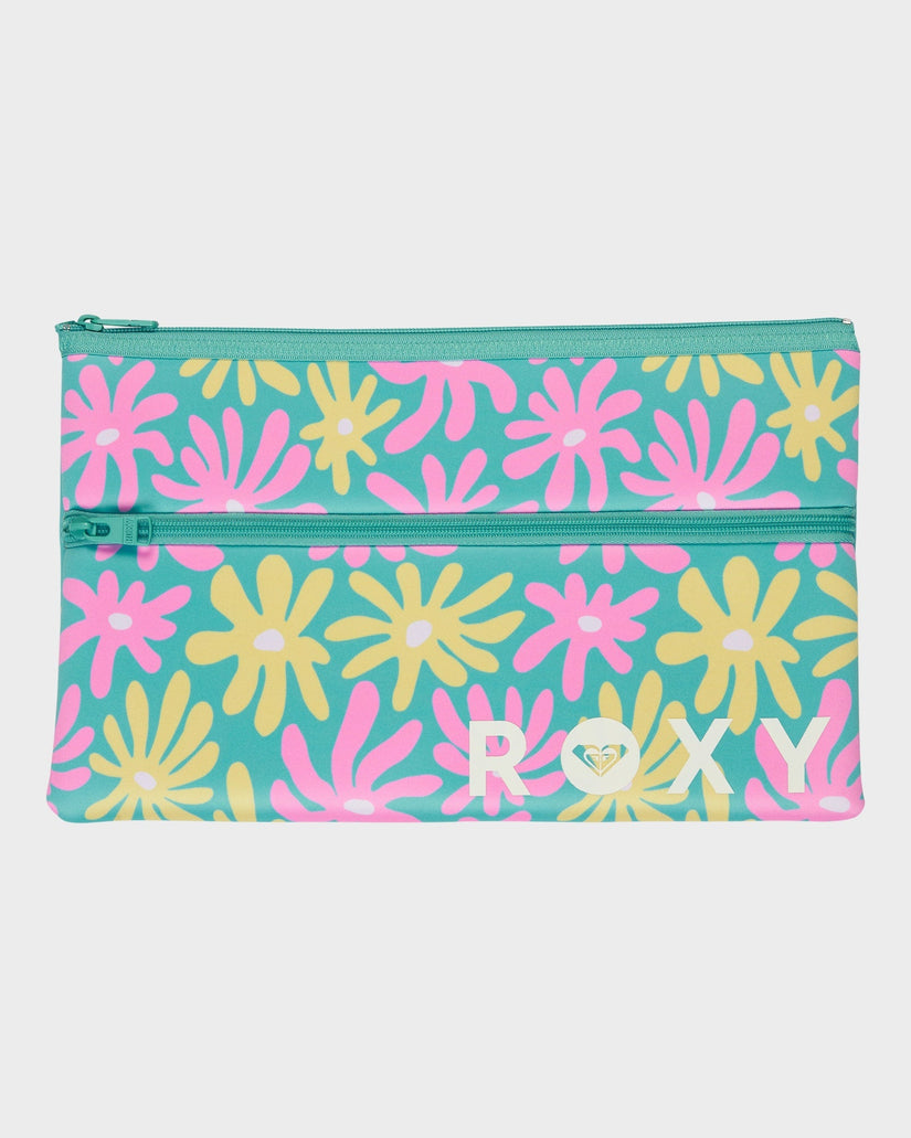 White Shoulder Pencil Case