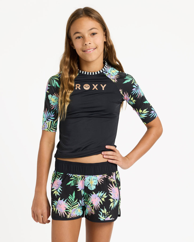 Girls 6-16 Good Waves Only Boardshorts