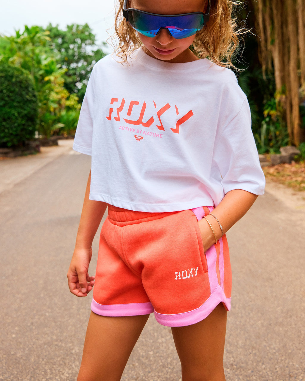 Girls 4-16 Active Teenager Fleece Shorts