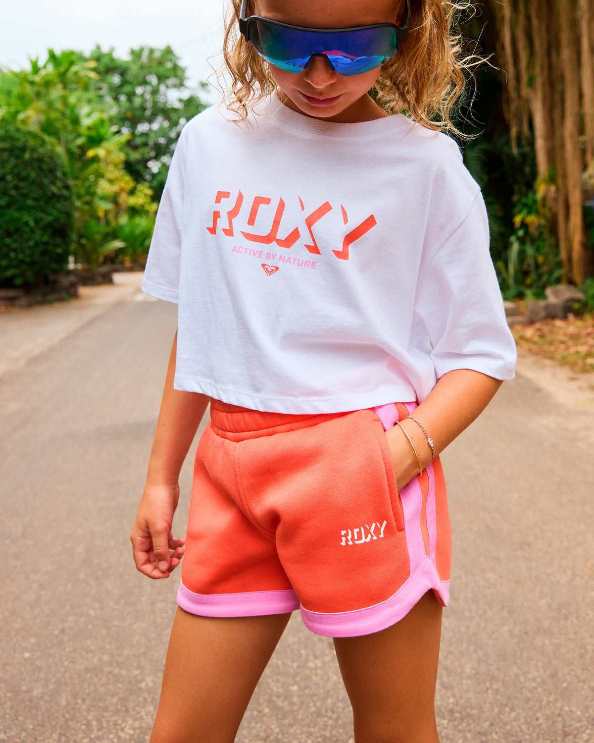 Girls 4-16 Active Teenager Fleece Shorts
