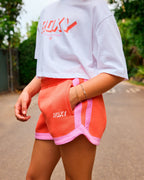 Girls 4-16 Active Teenager Fleece Shorts