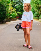 Girls 4-16 Active Teenager Fleece Shorts