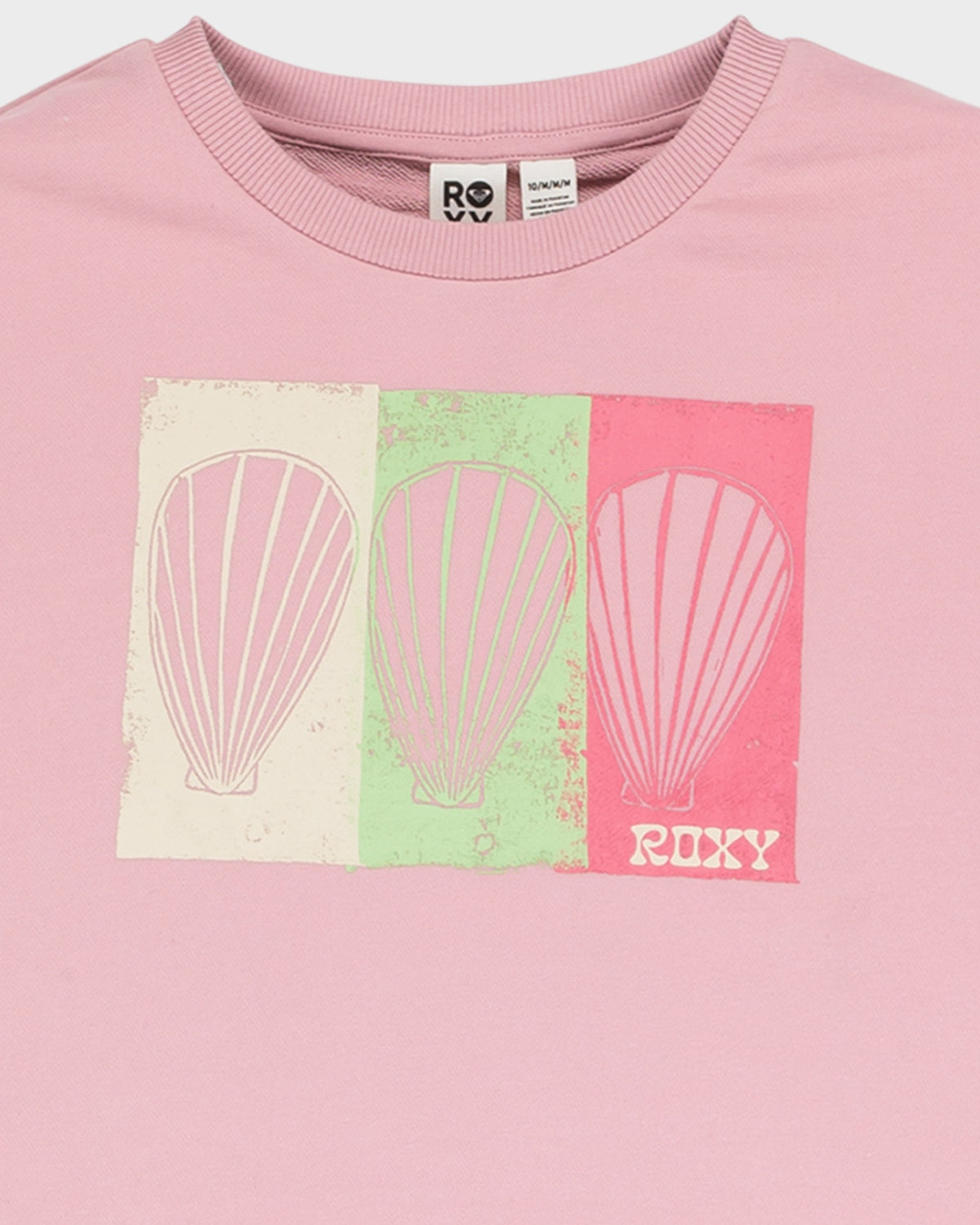 Girls 4-16 Morning Hike Terry Crew Neck