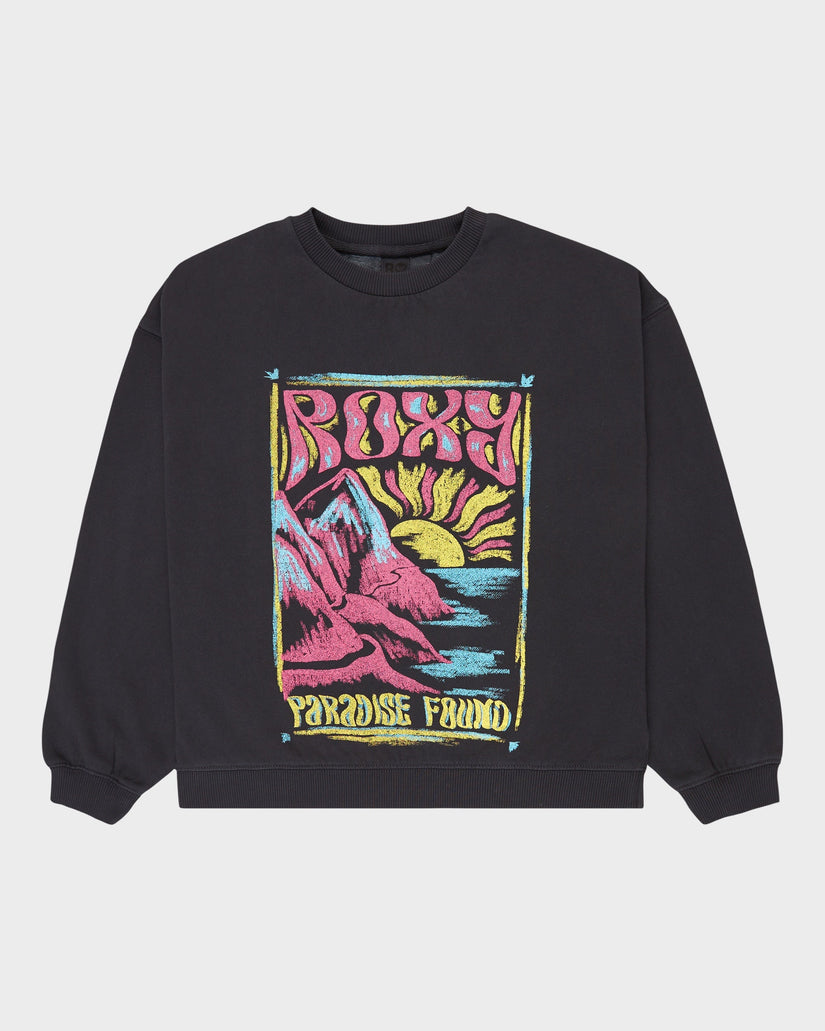 Girls 8-16 Lineup Crew Neck