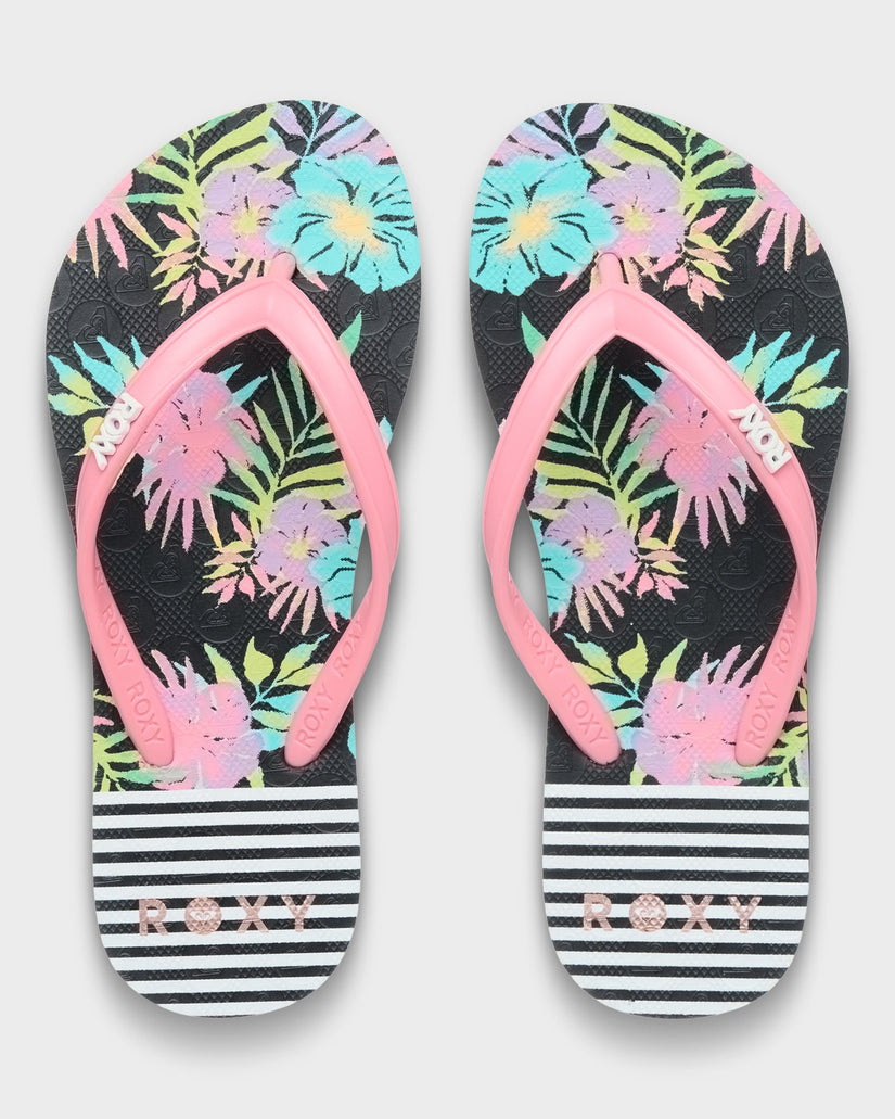 Girls 4-16 RG Viva Stamp Thongs