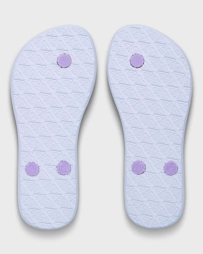 Girls 4-16 RG Viva Stamp Thongs