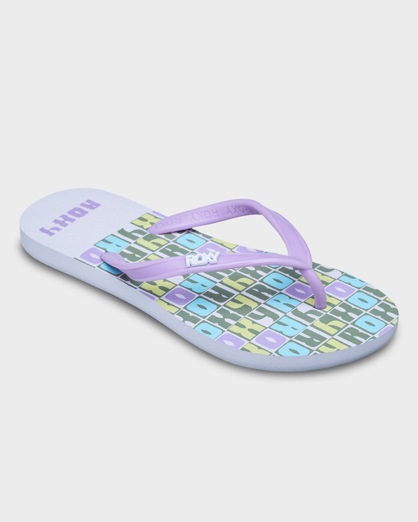 Girls 4-16 RG Viva Stamp Thongs