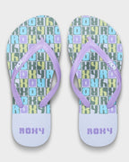 Girls 4-16 RG Viva Stamp Thongs