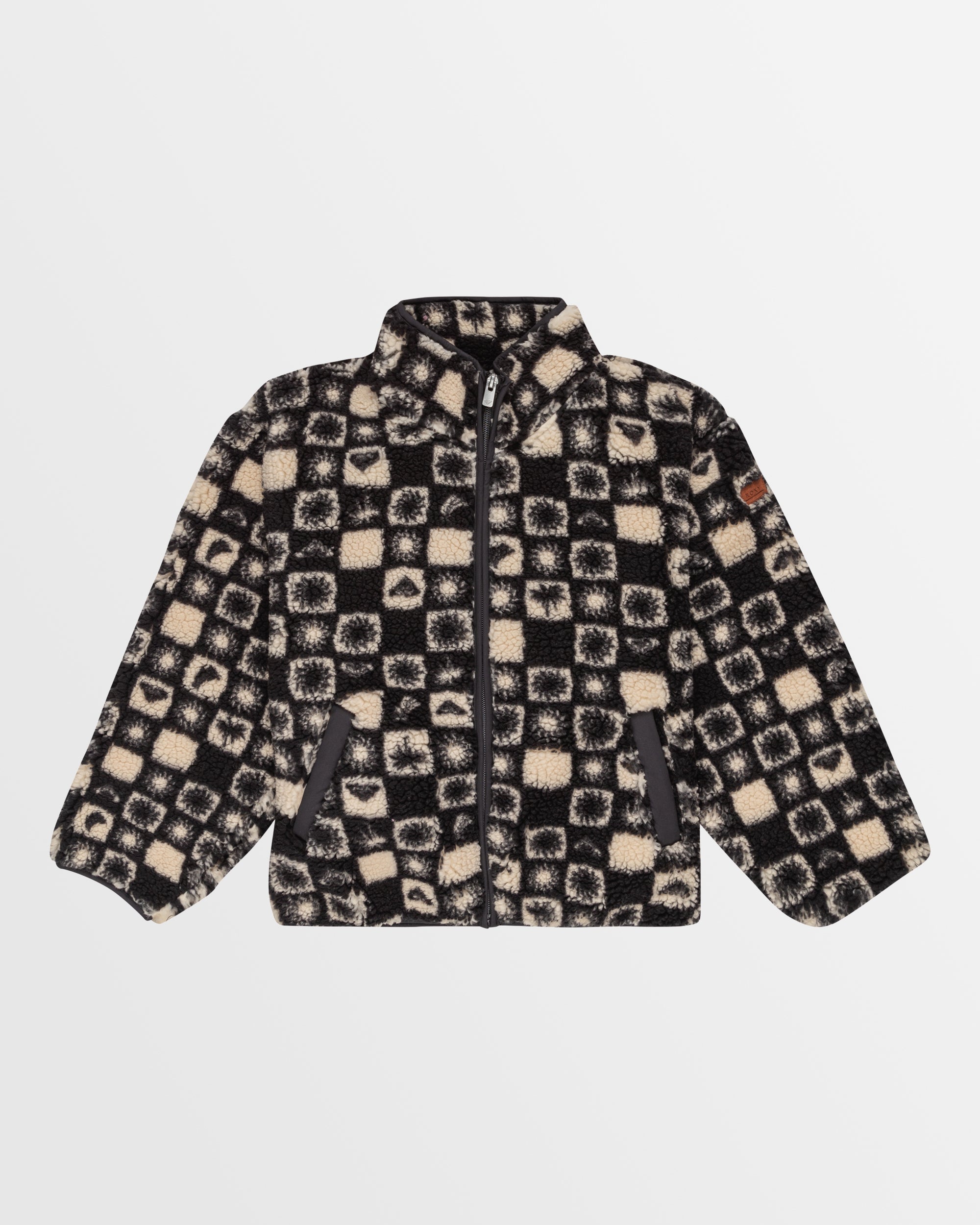 Girls 8-16 Like Electricity Full Zip Polar Fleece Top