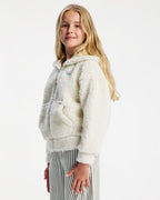 Girls 4-16 Back to Full Fleece Jacket