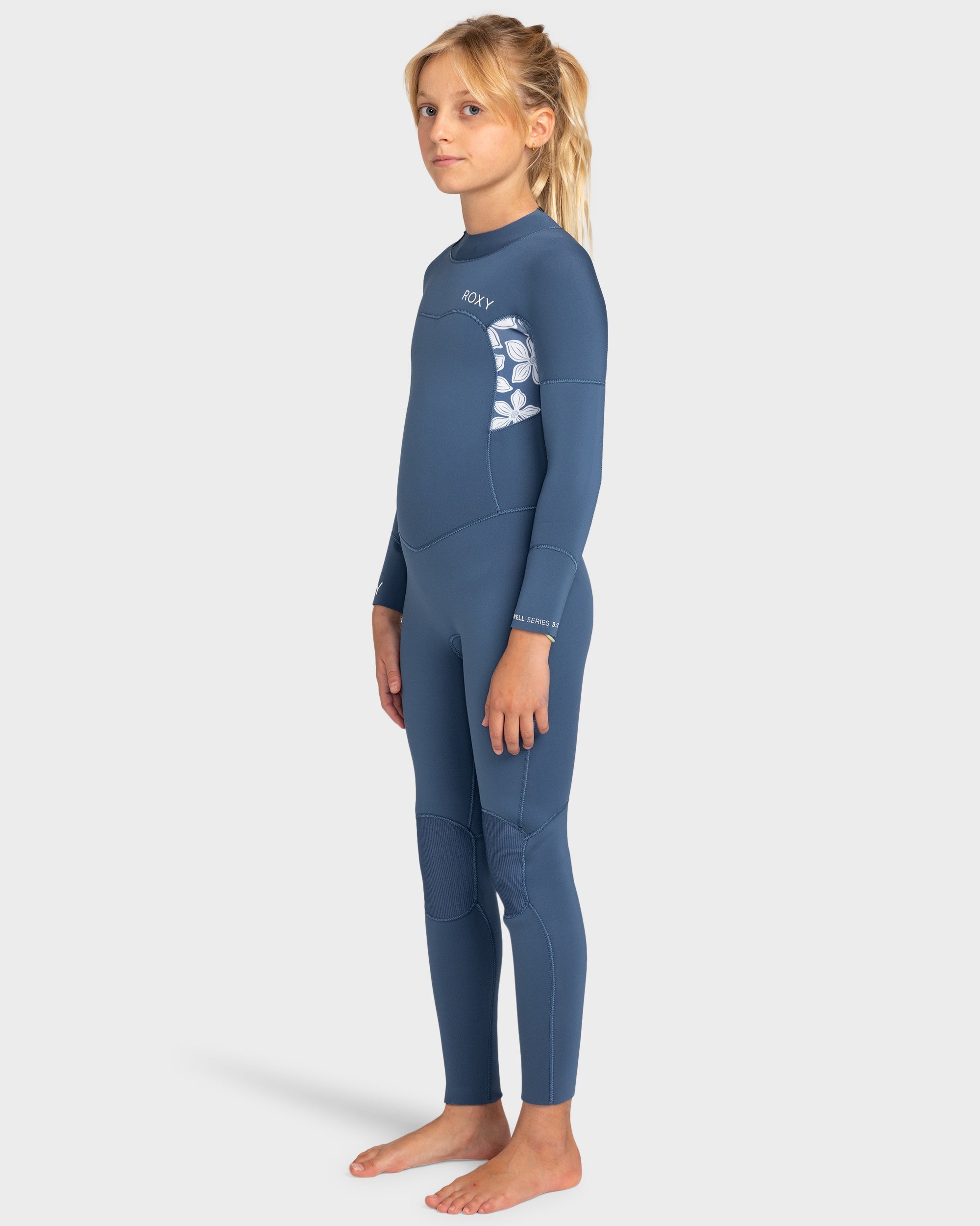 Girls 4-16 3/2mm Swell Series Back Zip Wetsuit