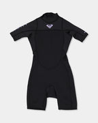 Girls 4-16 2/2mm Prologue Back Zip Short Sleeve Springsuit