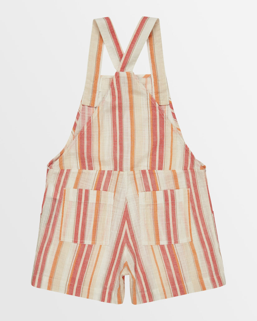 Girls 8-16 Kiss Under The Sun Aop Overalls