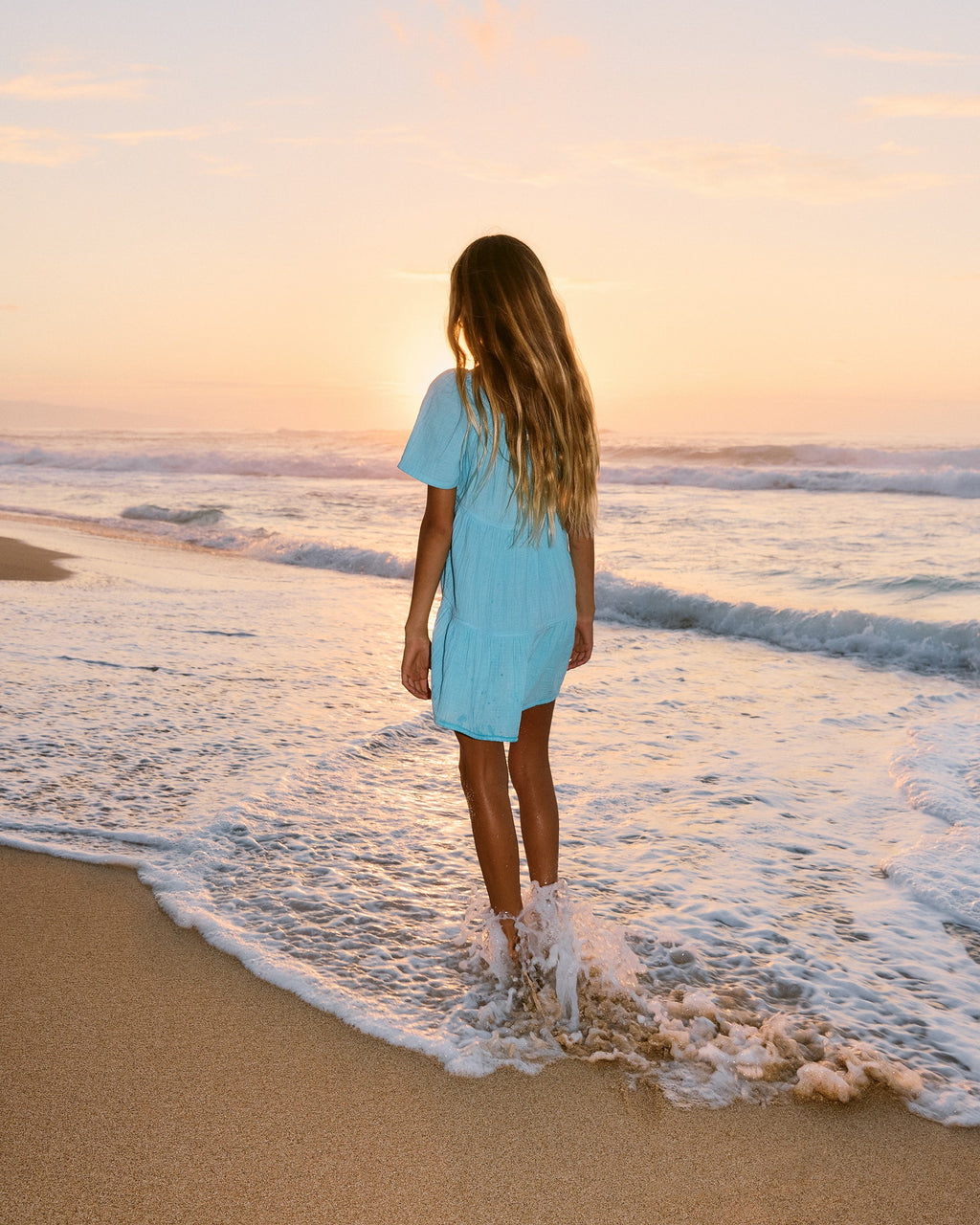 Girls 8-16 Pacific Pools Mini Dress