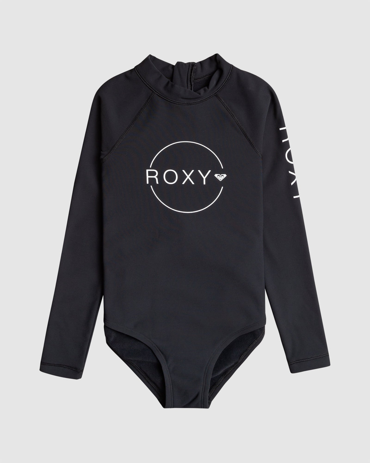 Girls 6-16 Heater Long Sleeve One-Piece Rash Vest