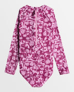 Girls 8-16 Slice Of Paradise Long Sleeve Rash Vest