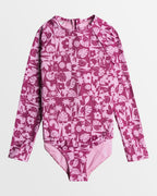 Girls 8-16 Slice Of Paradise Long Sleeve Rash Vest