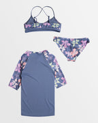 Girls 8-16 Hidden Garden UPF 50 Two Piece