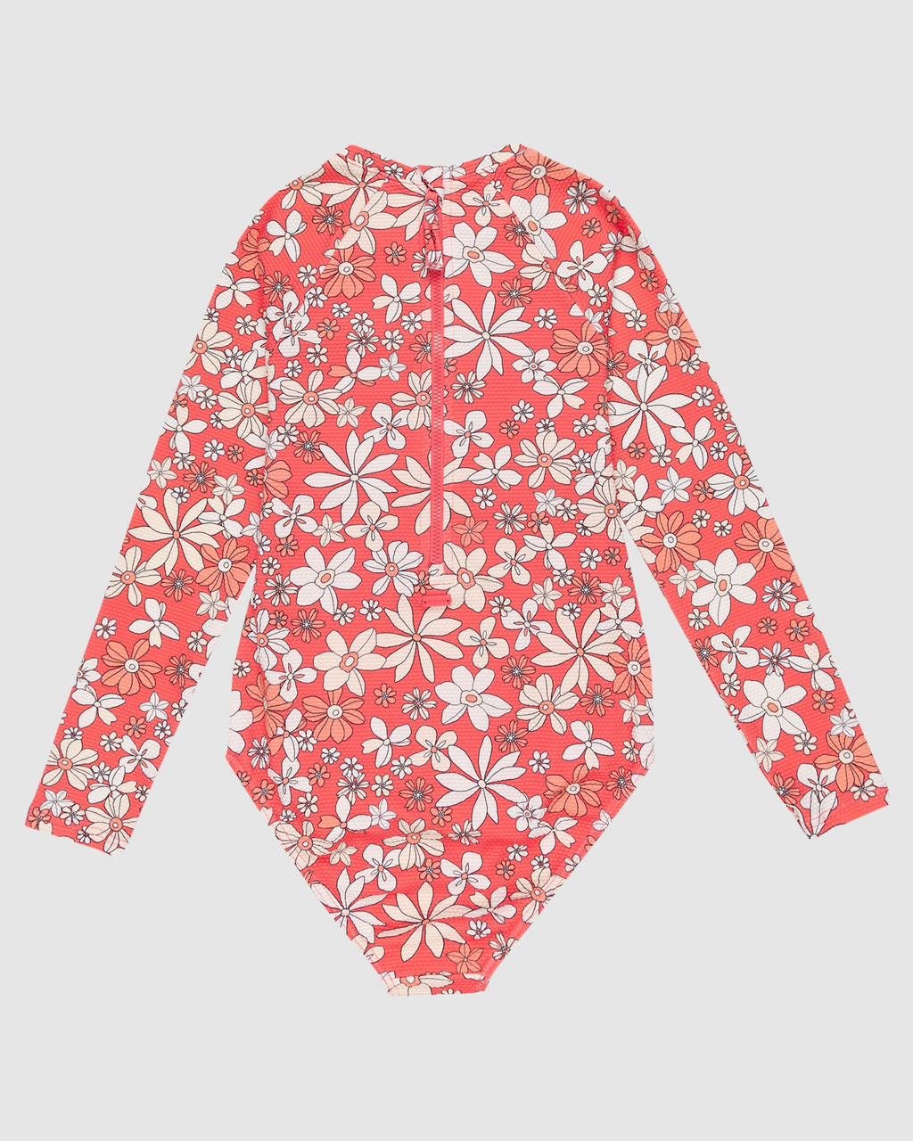 Girls 8-16 Fab Floral Long Sleeve Rash Vest
