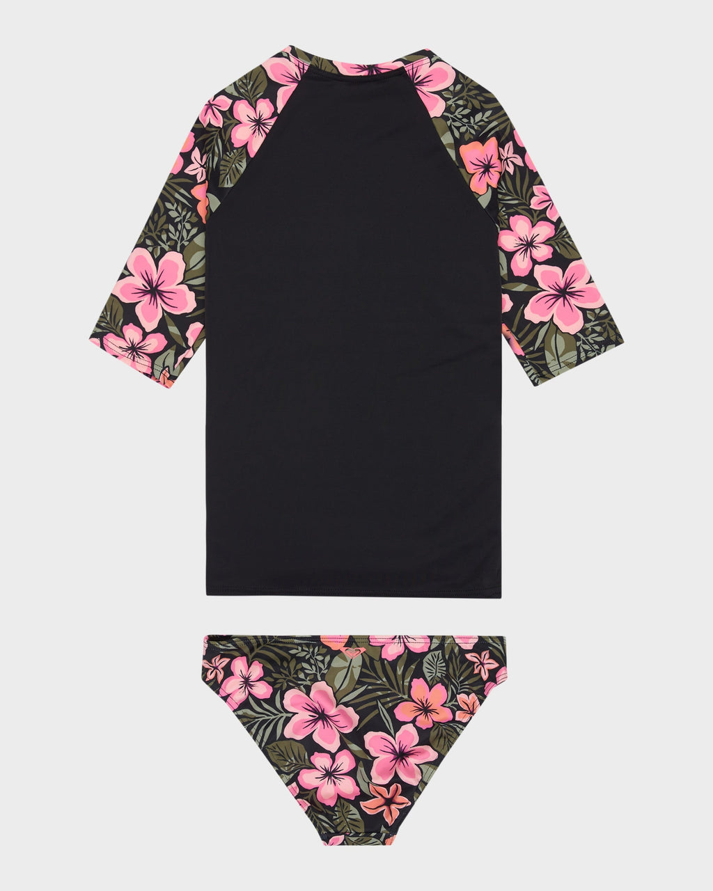 Girls 7-16 Active Floral Swim Set