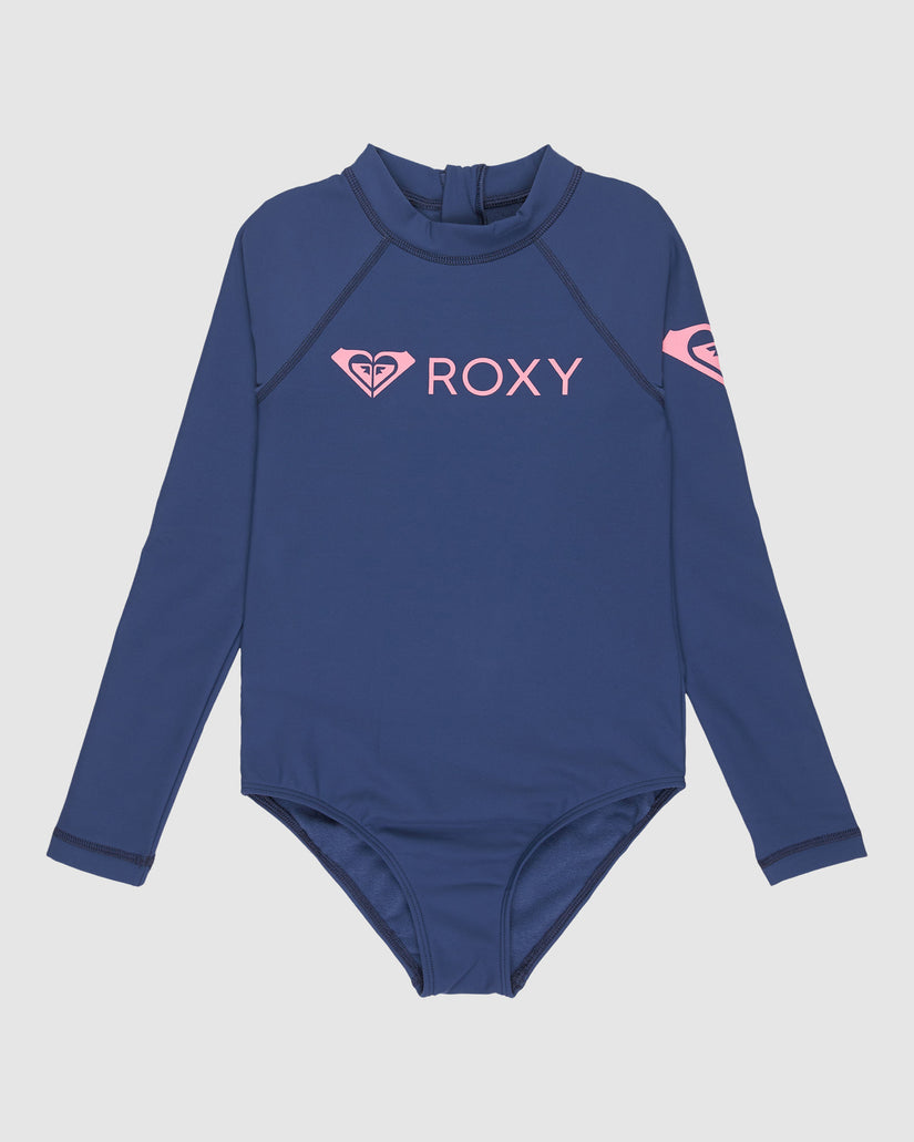 Girls 8-16 Heater One Piece Rash Vest