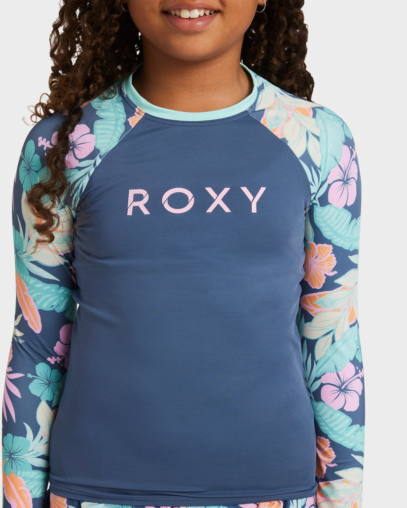 Girls 8-16 Active Lycra Long Sleeve Rash Vest
