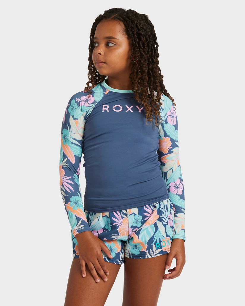 Girls 8-16 Active Lycra Long Sleeve Rash Vest