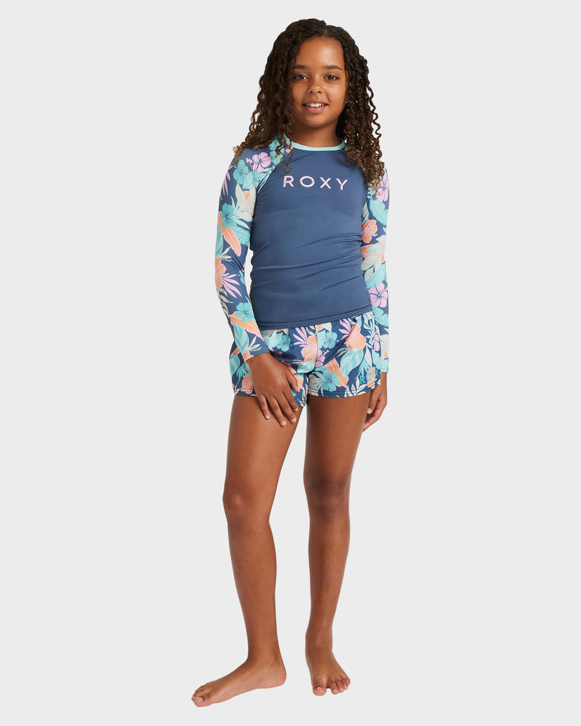 Girls 8-16 Active Lycra Long Sleeve Rash Vest