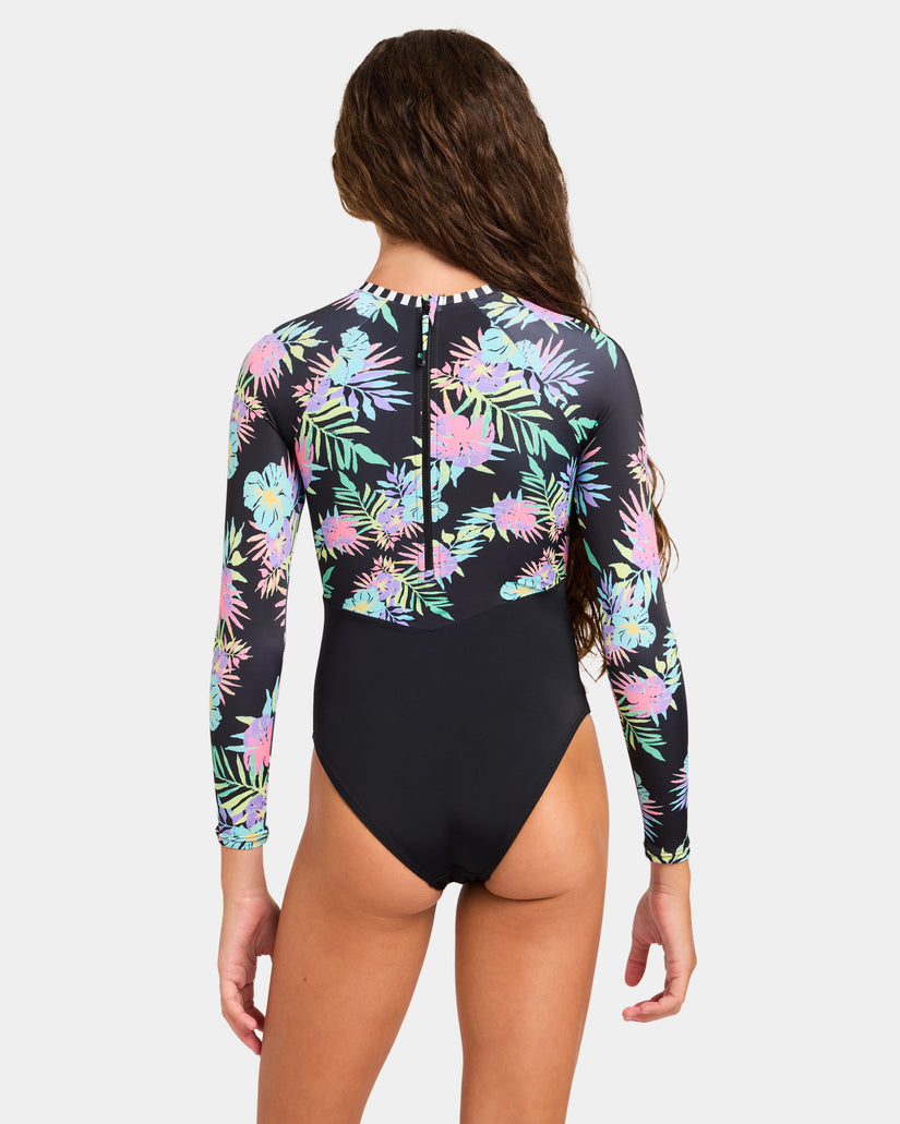 Girls 6-16 Roxy Active RG Onesie Rash Vest
