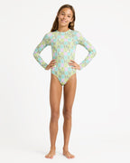 Girls 6-16 Letter Up Rash Vest