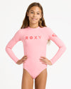 Girls 6-16 Heater Long Sleeve Rash Vest