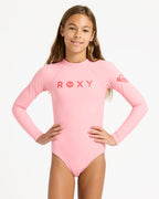 Girls 6-16 Heater Long Sleeve Rash Vest