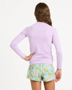 Girls 6-16 Essentials Long Sleeve Lycra Rash Vest