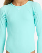 Girls 6-16 Aruba Long Sleeve One Piece Swimsuit