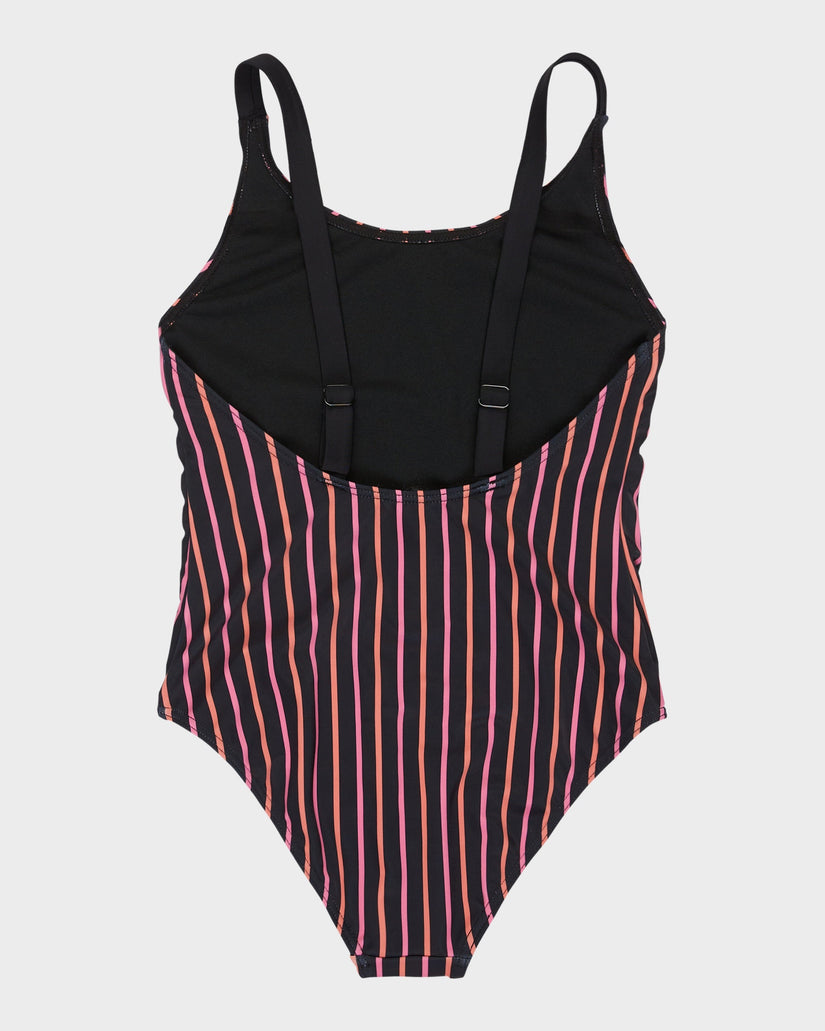 Girls 6-16 Active Floral One Piece Swimsuit