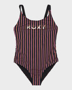 Girls 6-16 Active Floral One Piece Swimsuit