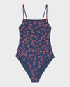 Girls 8-16 Cute Ditsy One Piece Swimsuit