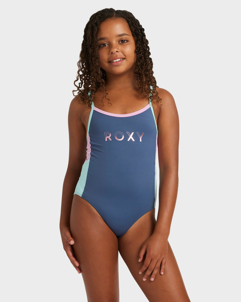 Girls 8-16 Colorblock One Piece