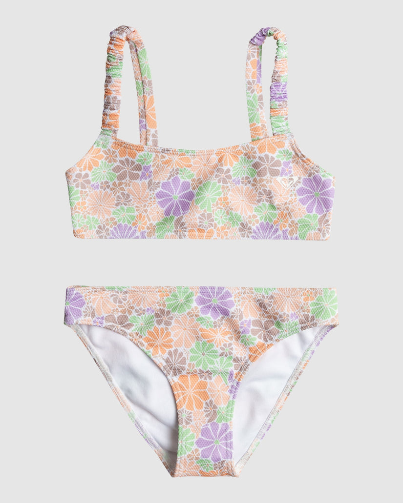 Girls 6-16 All About Sol Bralette Two-Piece Bikini Set