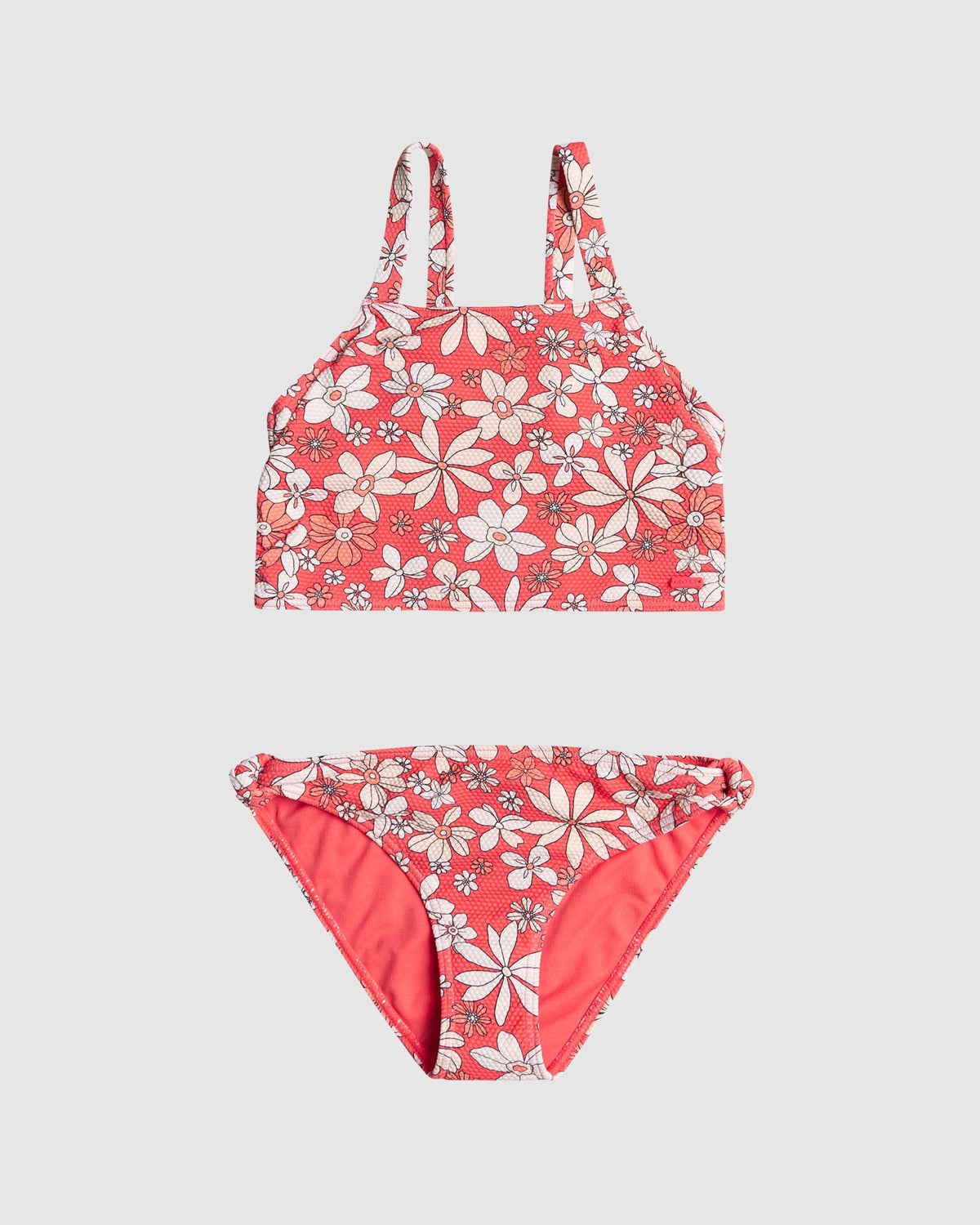 Girls 8-16 Fab Floral Crop Two Piece
