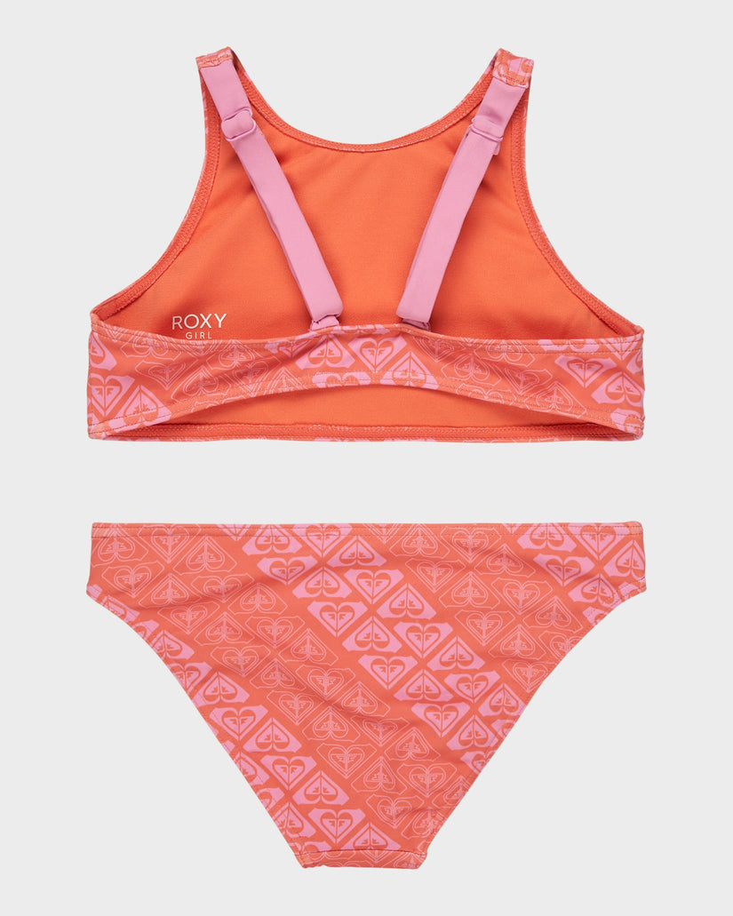 HEART N SOUL CROP TOP SET