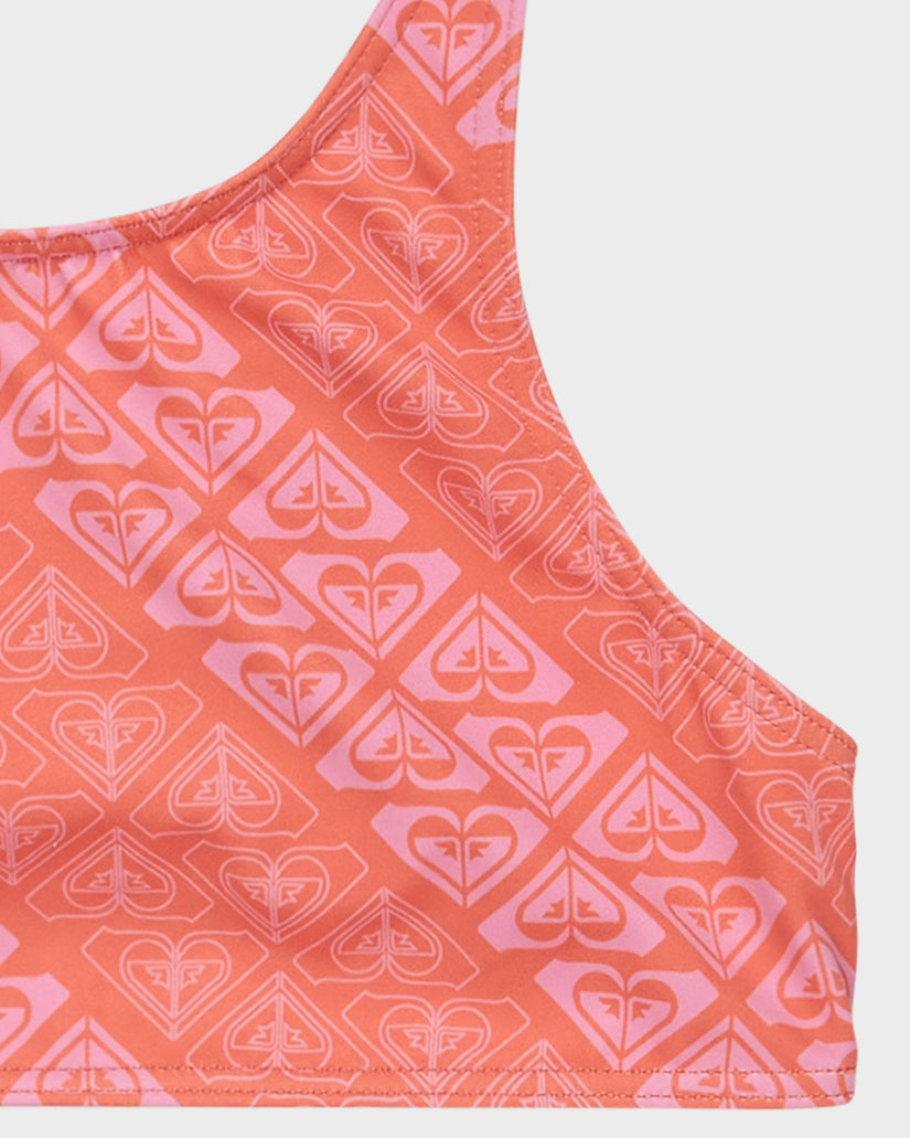 HEART N SOUL CROP TOP SET