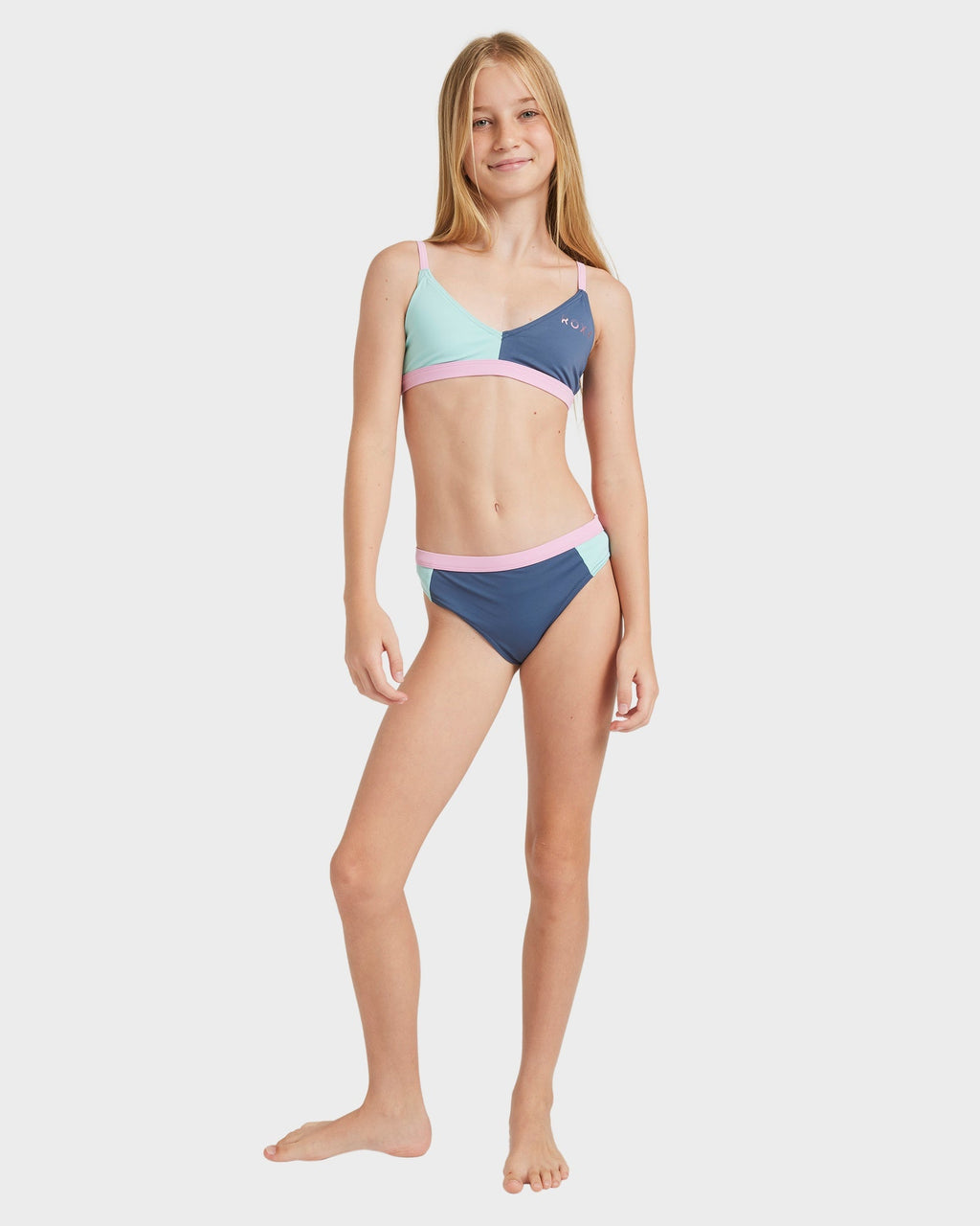 Girls 8-16 Colorblock Two Piece