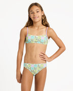 Girls 6-16 Letter Up Bralette Set Two Piece
